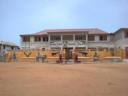 Coloniale gebouwen...